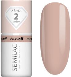 Semilac Easy Off Step 2 gél körömlakk UV / LED-es lámpákhoz árnyalat Caffe Frappe 7 ml