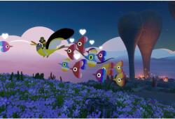  Plakát Birds Flock, 61x90cm, poszter2106, Többszínű (poster2106)