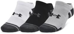 Under Armour Under Armour, Unisex Fitness bokazokni készlet - 3 pár, fekete, szürke, fehér, XL (1379503-011-XL)
