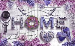 DEGRETS Fotótapéta DEGRETS 83460 Hangulatos otthon lila, 254x368cm (83460)