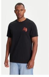 Converse férfi póló, 10027726-A01, pamut, S INTL, fekete (0000305511096_S)