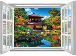 DEGRETS Fotótapéta DEGRETS 83730 Thaiföld 3D ablak textil, 145x201cm (83730)