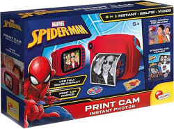 Lisciani Giochi Детска камера за моментни снимки Lisciani Giochi - Spiderman, 180 снимки (LI104024) - ozone