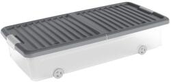 KIS W Box Underbed L átlátszó tárolódoboz, szürke fedéllel (244313)