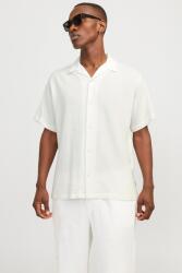 JACK & JONES Jack & Jones, Pamutpóló, Fehér, XL (12255781-CLOUD-DANCER-XL)