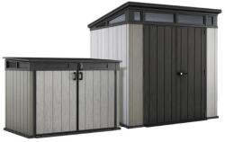 Keter Duotech szett Artisan 7x7 kerti ház + Grande Store tárolódoboz
