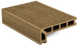 G21 elzáró kültéri burkolólap, 2, 5 x 14 x 400 cm, Cumaru WPC anyag (WP-Z4C) - epenta