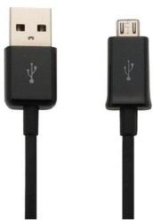 Samsung adatkábel (microUSB, 150 cm, töltés funkció), Fekete (ECB-DU4EBEG)