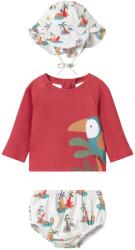 MAYORAL Gyerek fürdőruha, Mayoral 1669 49, poliészter/elasztán, piros/fehér, 86 CM (0000304876561_18M)