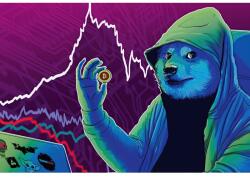  Dogecoin poszter, 61x90cm, poszter2716, Többszínű (poster2716)