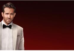  Poszter Ryan Reynolds mint Nolan Booth, piros közleményben, 61x90 cm, poszter1501, többszínű (poster1501)