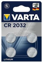 VARTA gombelem, cr2032, 3v, lítium, 4db/csomag