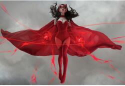  Plakát Scarlet Witch Marvel Comic Cosplay, 61x90cm, poszter1324, Többszínű (poster1324)