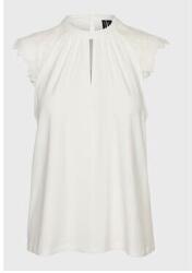 VERO MODA Női blúz, Vero Moda, 301750703, Újrahasznosított poliészter, S INTL, Fehér (0000301750703_S)