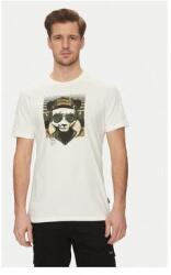 BLEND Férfi kevert anyagú póló, 20717766, Pamut, S INTL, Fehér (0000304641428_S)