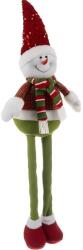 Ruhhy 22331 Karácsonyi dekoráció, hóember teleszkópos lábakkal, 95 cm