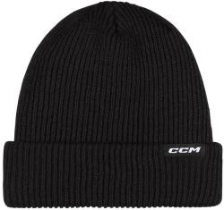 CCM Team Cuffed Beanie Black Téli sapka