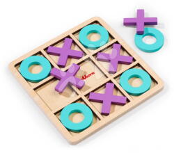 Eichhorn Joc din lemn X și O Tic Tac Toe Game Eichhorn 11 piese (EH2812)