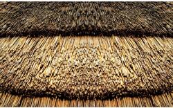 DEGRETS Fotótapéta DEGRETS 83612 Szalma 3D, 184x254cm (83612)