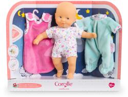 Corolle Păpușă Mini Calin Good Night Set Fluturași Mon Premier Poupon Corolle pentru somn în sac și pentru pijamale 20 cm de la 18 luni (CO120300) Papusa