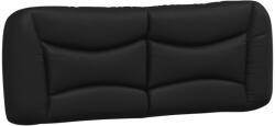 vidaXL fekete műbőr fejtámla párna 140 cm 374583 (374583VidaXL)