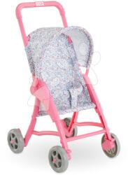 Corolle Cărucior pentru păpuși cu copertină pliabilă Flowered Stroller Corolle pentru păpuși de 30 cm, de la 18 luni (CO111180)