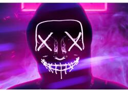 Neon Mask Anonymous Poszter, 61x90cm, poster642, Többszínű (poster642-7777777777777786245)