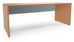 Viva 2 Irodaasztal Viva, 200 x 80 x 75 cm, egyenes kivitel, bükk/szürke