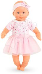Corolle Păpușa Mon Adorable Petit Poupon Hearts Corolle cu ochi albaștri care clipesc, cu rochiță tip tutu, la 30 cm, pentru 12 luni+ (CO100810) Papusa