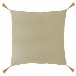 Domarex Párnahuzatok, Domarex, 40x40cm, bézs, bársony anyagú, mintával, 1 db (2350333)