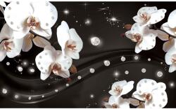 DEGRETS Fotótapéta DEGRETS 83641 Absztrakció Orchideák 2 3D, 184x254cm (83641)