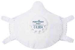 Portwest FFP3 Ultimate szelepes, újrafelhasználható légzésvédő (5db), fehér - manutan - 12 687 Ft