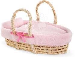 Corolle Coș din răchită cu husă și pernă Braided Basket Set Plush Corolle pentru păpușă de 36-42 cm (CO141850)