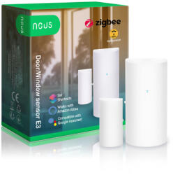 Nous E3 - ajtó/ablanyitás érzékelő, Tuya Zigbee (NOUS E3)