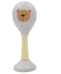 Fakopáncs Szürke maci - Rumbatök - Hangszer fából (6186-C/FCS)