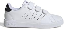 adidas Sportswear adidas Sportswear, Advantage Base 2.0 tépőzáras műbőr sneaker, Fehér, Koptatott fekete, 31.5 EU (IH8122-13K)