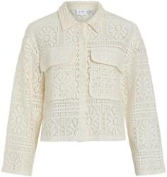 VILA női ing, 14105211, pamut/pamut, M INTL, bézs (0000304907692_M)