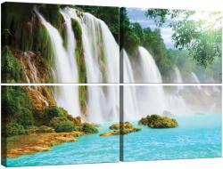 DEGRETS Vászonkép szett DEGRETS 78387, 80 x 120 cm, 4 részes (4x40x60 cm) (78387)
