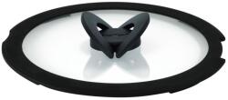Tefal Ingenio fedő, 26 cm, üveg és szilikon, fekete-átlátszó