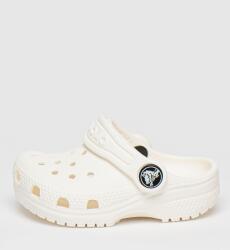 Crocs Crocs, Classic sarokpántos papucs perforált részletekkel, Fehér, 23-24 EU (206990-100-23-24)