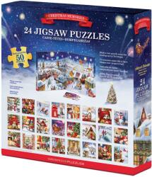 Eurographics Calendar de Advent Amintiri de Craciun, 24 puzzle-uri, 50 piese (EU9924-5810) - mansarda-copiilor