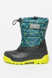 CMP CMP, Sneewy lábszárközépig érő téli csizma steppelt részlettel, Fekete, Limezöld, Tengerészkék, 32 EU (3Q71294-18MM-32)