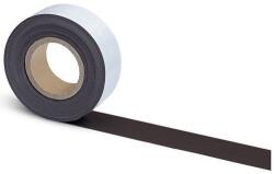 MAUL öntapadós mágnesszalag, fekete, 10 m, szélesség 45 mm