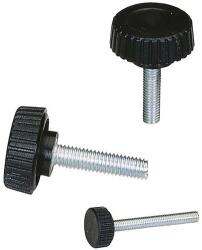 Boutet AV poliamid gomb Boutet, átmérő 22 mm, acélrúd M4 x 10mm