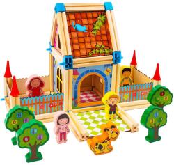 Kruzzel 26452 Építőkocka készlet - Házikó, 268 db