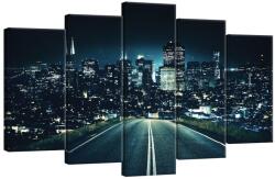 DEGRETS Vászonkép szett DEGRETS 78533, 60 x 100 cm, 5 részes (2x40x20 cm, 2x50x20 cm, 1x60x20 cm) (78533)