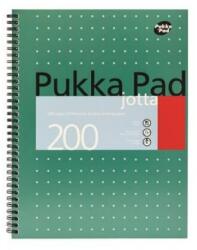 Pukka Pad spirálfüzet, A4+, vonalas, 100 lap, "Metallic Jotta" (PUPJJM018V) (PUPJJM018V) (JM018_1)