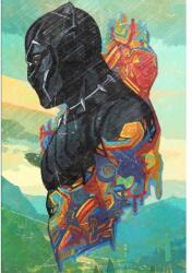  Black Panther Poszter Artwork Abstract, 61x90cm, Többszínű (poster359-7777777777777785925)