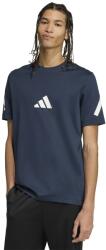 adidas Sportswear adidas Sportswear, Z. N. E. pamutpóló logóval, Fehér, Tengerészkék, M (JW4735-M)