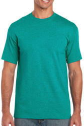 Gildan Férfi póló Rövid ujjú Gildan Heavy Cotton Adult T-Shirt - L, Antik jade dome
